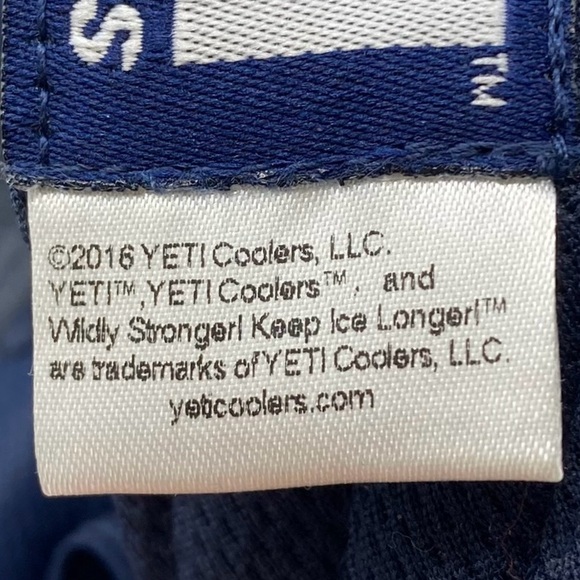 Yeti Hat Blue White Unisex Baseball Casual Womens Mens Adjustable Cap One Size - Picture 8 of 10
